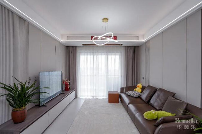 89㎡現(xiàn)代三居，簡(jiǎn)單而純粹，溫馨而舒適的生活空間